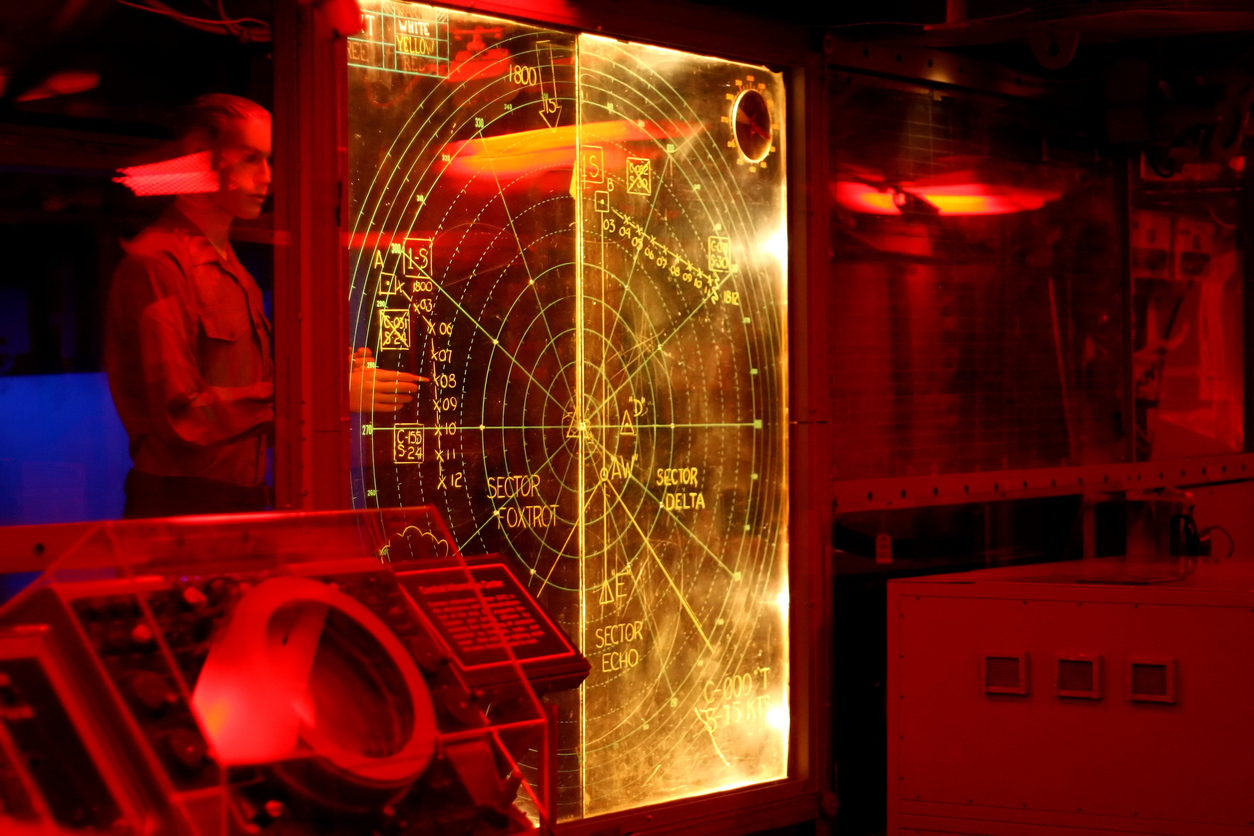 Abstract Image Aerospace and Defense PNT