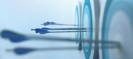 Arrows hit targets
