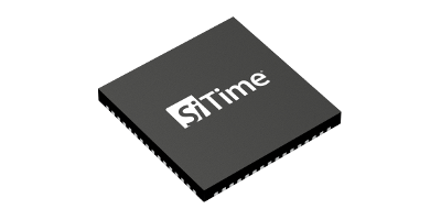 
<span>64-Pin Clock IC QFN (3D Top-View)</span>
