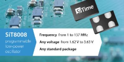 
<span>SiT8008 Programmable Low Power Oscillator - Any Voltage</span>
