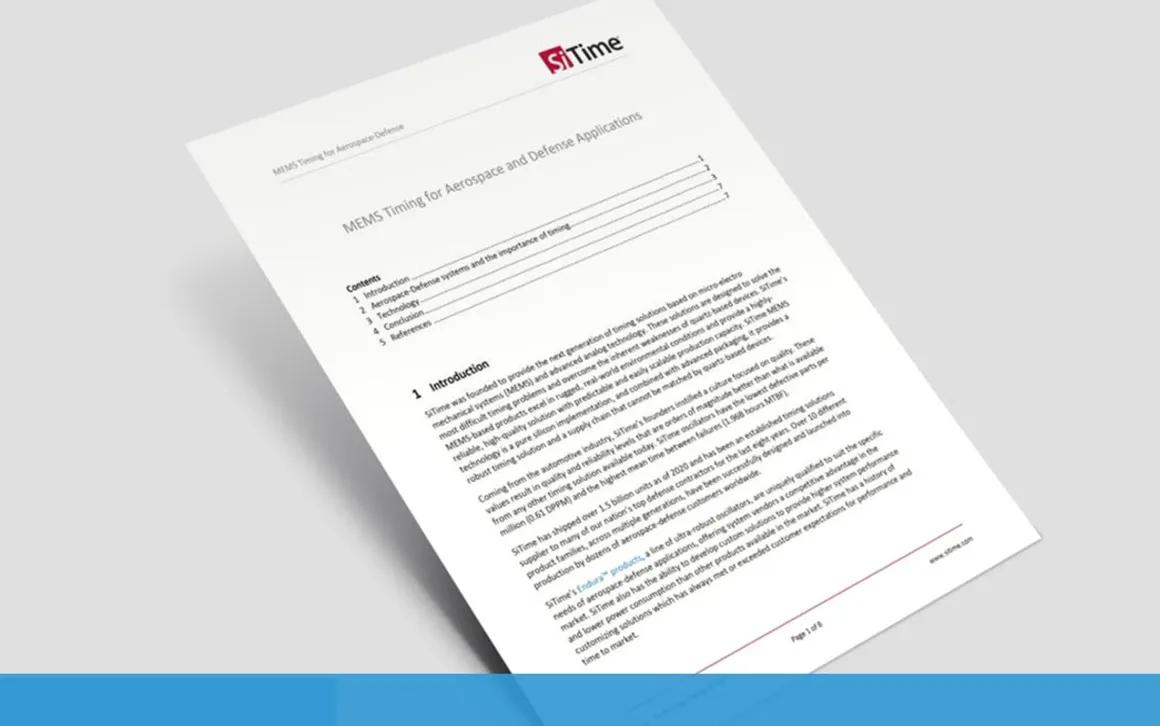 sitime manufacturing notes image