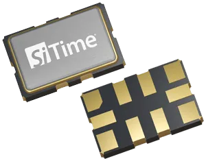 5032 10-Pin Ceramic MEMS Oscillator (Top & Bottom Angled View)